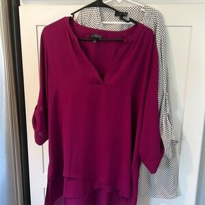 Lot of 2 limited blouses